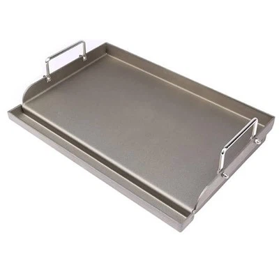 Pjanċa tal-griddle tal-bbq tal-istainless steel